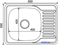 Кухонная мойка Mixline 532310 - фото2