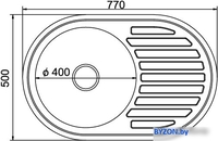 Кухонная мойка Mixline 532304 - фото2