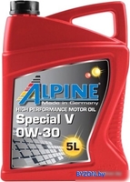 Моторное масло Alpine Special V 0W-30 5л - фото