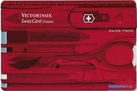 Туристический нож Victorinox SwissCard Classic 0.7100.T - фото