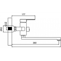 Смеситель Ledeme L72233 - фото2