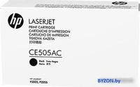 Картридж HP CE505AC - фото