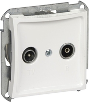 Розетка телевизионная Schneider Electric Дуэт WDE000195 - фото