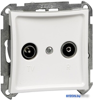 Розетка телевизионная Schneider Electric Дуэт WDE000197 - фото