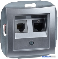 Розетка компьютерная Schneider Electric Дуэт WDE000385 - фото