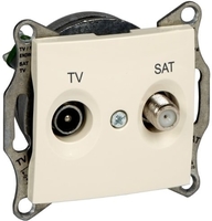 Розетка телевизионная Schneider Electric Sedna SDN3401247 - фото