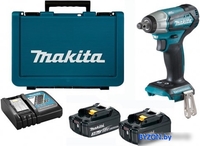 Ударный гайковерт Makita DTW181RFE (с 2-мя АКБ, кейс) - фото