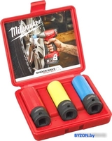 Набор трещотка с головками Milwaukee 4932451568 (3 предмета) - фото