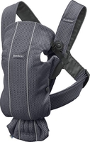 Рюкзак-переноска BabyBjorn Mini 3D Mesh (антрацит) - фото