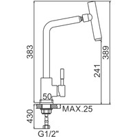 Смеситель Ledeme H98 L4998-5 - фото2