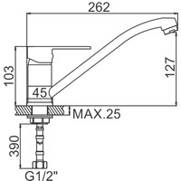 Смеситель Ledeme H10 L4910 - фото2
