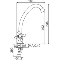 Смеситель Ledeme H09 L4009 - фото2
