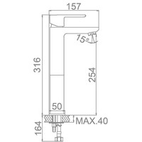 Смеситель Ledeme L1055-22 - фото2
