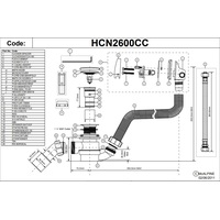 Сифон McAlpine HCN2600CC-15MM - фото2