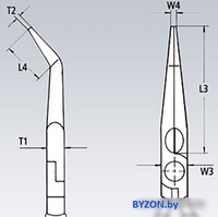 Круглогубцы Knipex 26 26 200 - фото2