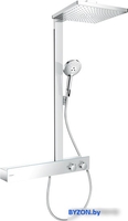 Душевая система Hansgrohe Raindance E 300 1jet Showerpipe 350 ST EcoSmart 27364000 - фото