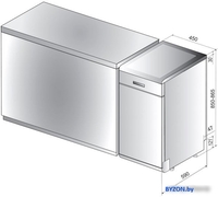 Посудомоечная машина Hotpoint-Ariston HSFO 3T223 WC X - фото2