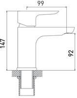 Смеситель Gross Aqua Space 6515288С - фото2