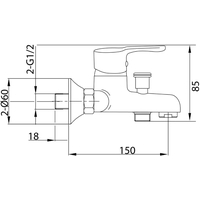 Смеситель Istok life 0402.719 - фото2