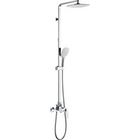 Душевая система Ganzer GZ 26061F (белый/хром) - фото