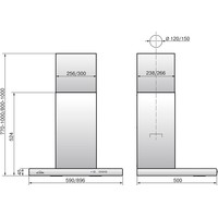 Кухонная вытяжка Elikor Квадра 90П-650-К3Д (белый) - фото2