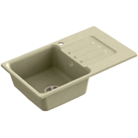 Кухонная мойка GranFest SMART GF-SM680L (бежевый) - фото