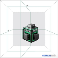 Лазерный нивелир ADA Instruments Cube 3-360 Green Basic Edition А00560 - фото2