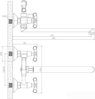 Смеситель Rossinka Silvermix RS42-80 - фото2