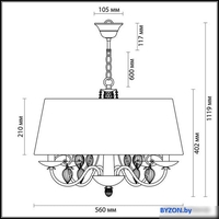Подвесная люстра Odeon Light Niagara 3921/4 - фото2