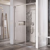 Душевая дверь Ravak Blix Slim BLSDP2-100 (полированный алюминий/прозрачный) - фото