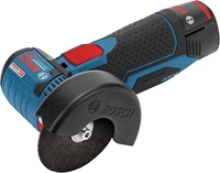 Угловая шлифмашина Bosch GWS 12V-76 Professional 06019F200B (с 2-мя АКБ, 3.0 Ah, кейс) - фото