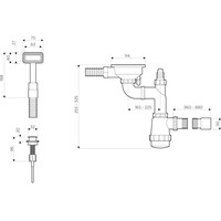 Сифон Omoikiri WK-1-A IN - фото2