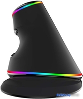 Вертикальная мышь Delux M618 Plus RGB - фото2