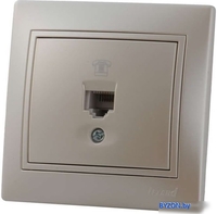 Розетка телефонная Lezard Mira 701-3030-137 - фото