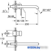 Grohe Essence New 19967AL1 (темный графит, матовый) - фото2