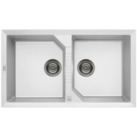 Кухонная мойка Elleci Tekno 450 Bianco Titano G68 - фото