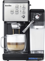 Рожковая помповая кофеварка Breville Prima Latte II VCF108X - фото