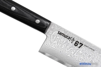 Кухонный нож Samura 67 Damascus SD67-0087M - фото2