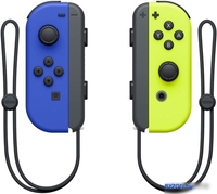Геймпад Nintendo Joy-Con (желтый/синий) - фото