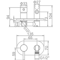 Смеситель Ledeme L5398-5 - фото2