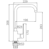 Смеситель Ledeme L4067 - фото2