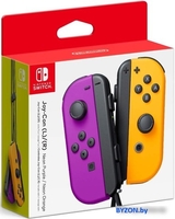 Геймпад Nintendo Joy-Con (неоновый фиолетовый/неоновый оранжевый) - фото2