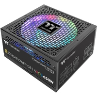 Блок питания Thermaltake Toughpower GF1 ARGB 650W Gold TT Premium TTP-650AH3FCG-U - фото