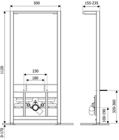 Инсталляция для биде Lavinia Boho Relfix 38030010 - фото2