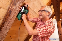 Эксцентриковая шлифмашина Bosch PEX 400 AE 06033A4000 - фото2