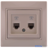 Розетка телефонная Lezard Mira 701-0303-138 - фото