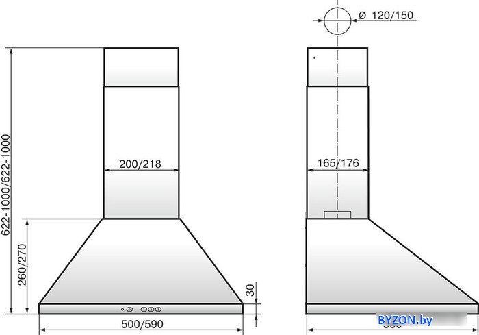 Кухонная вытяжка Elikor Вента 60П-650-К3Д (топленое молоко) (164504) Кухонная вытяжка Elikor Вента 60П-650-К3Д (топленое молоко) (164504)