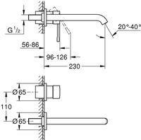 Grohe Essence New 19967GN1 (холодный рассвет, матовый) - фото2
