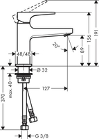 Смеситель Hansgrohe Metropol 32500700 (белый матовый) - фото2