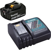 Аккумулятор с зарядным устройством Makita BL1830B + DC18RC (18В/3.0 Ah + 7.2-18В) - фото